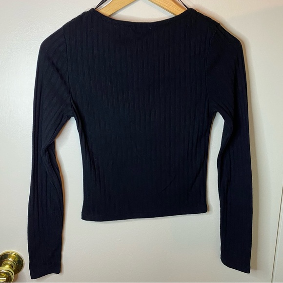 COTTON ON Ruched Ribbed Long Sleeve - Picture 4 of 6